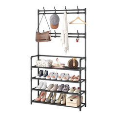 Heavy Duty Metal Double Rail Clothes Garment Hanging Rack Shelf Display Stand UK