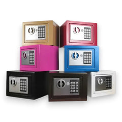 NEW SOLID STEEL SAFE HEAVY DUTY FIREPROOF HOME OFFICE MONEY CASH VALUABLES BOX