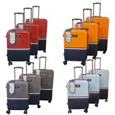 HQ Suitcase Travel Luggage Trolley 4 Wheel Lightweight Hard Shell PP Cabin