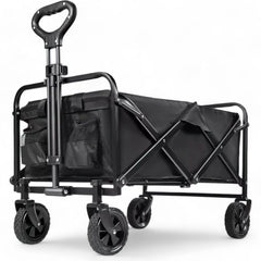 Foldable Collapsible Camping Outdoor Garden Trolley Cart Wagon Truck Wheelbarrow