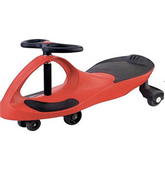 SWING CAR RIDE ON SWIVEL SCOOTER CHILDRENS TOY KIDS WIGGLE GYRO TWIST & GO GIFT