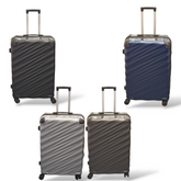 24Inch Hard Shell Large Suitcase Spinner 4 Wheels Luggage Trolley TravelCase