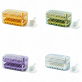 Ice Cube Tray with Lid and Bin, 56 Pcs Ice Cube Mold, 2 Trays & Ice Scoop, BPA