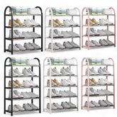 4 or 5 Tier Shoe Storage Rack Footwear Stand Shelf Hallway Entryway Organiser