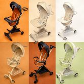 RYDR 360° Rotating Baby Pushchair with Reversible Seat, Parent & World Facing, Compact Fold Foldable Compact Travel Buggy Pram