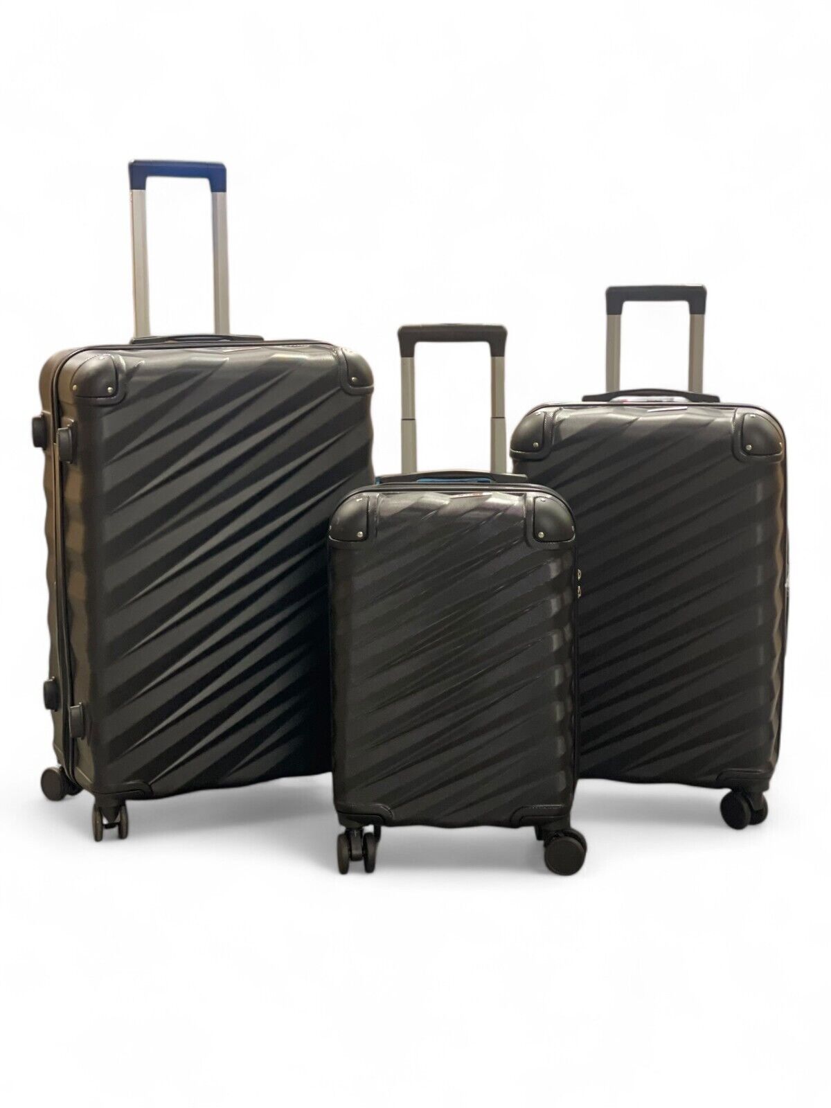 Hard Shell Suitcase 4 Wheel Travel PC ABS Cabin Luggage Trolley Lightweight Case