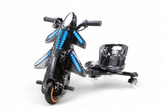 Kids Teens Electric Drifting Go Kart 360 Spin 24V Battery Ride On Drift Car