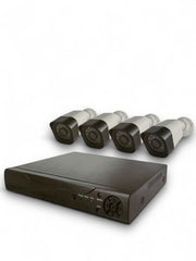 Colour CCTV Camera System HD 1080P 8CH DVR Hard Drive Outdoor Home Security Kit