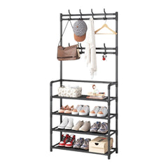 Heavy Duty Metal Double Rail Clothes Garment Hanging Rack Shelf Display Stand UK