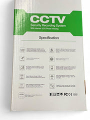 Colour CCTV Camera System HD 1080P 8CH DVR Hard Drive Outdoor Home Security Kit