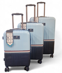 HQ Suitcase Travel Luggage Trolley 4 Wheel Lightweight Hard Shell PP Cabin
