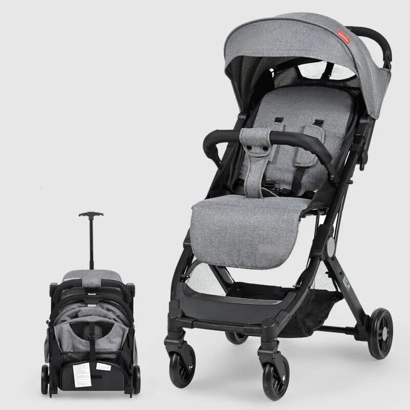 one hand fold jogging stroller Portable Baby Stroller One-Hand Folding Pushchair W/Adjustable Backres – RYDR