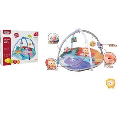 Gym Play Floor Mat & Sensory New Born Baby Boy Girl Safari Themed Playmat
