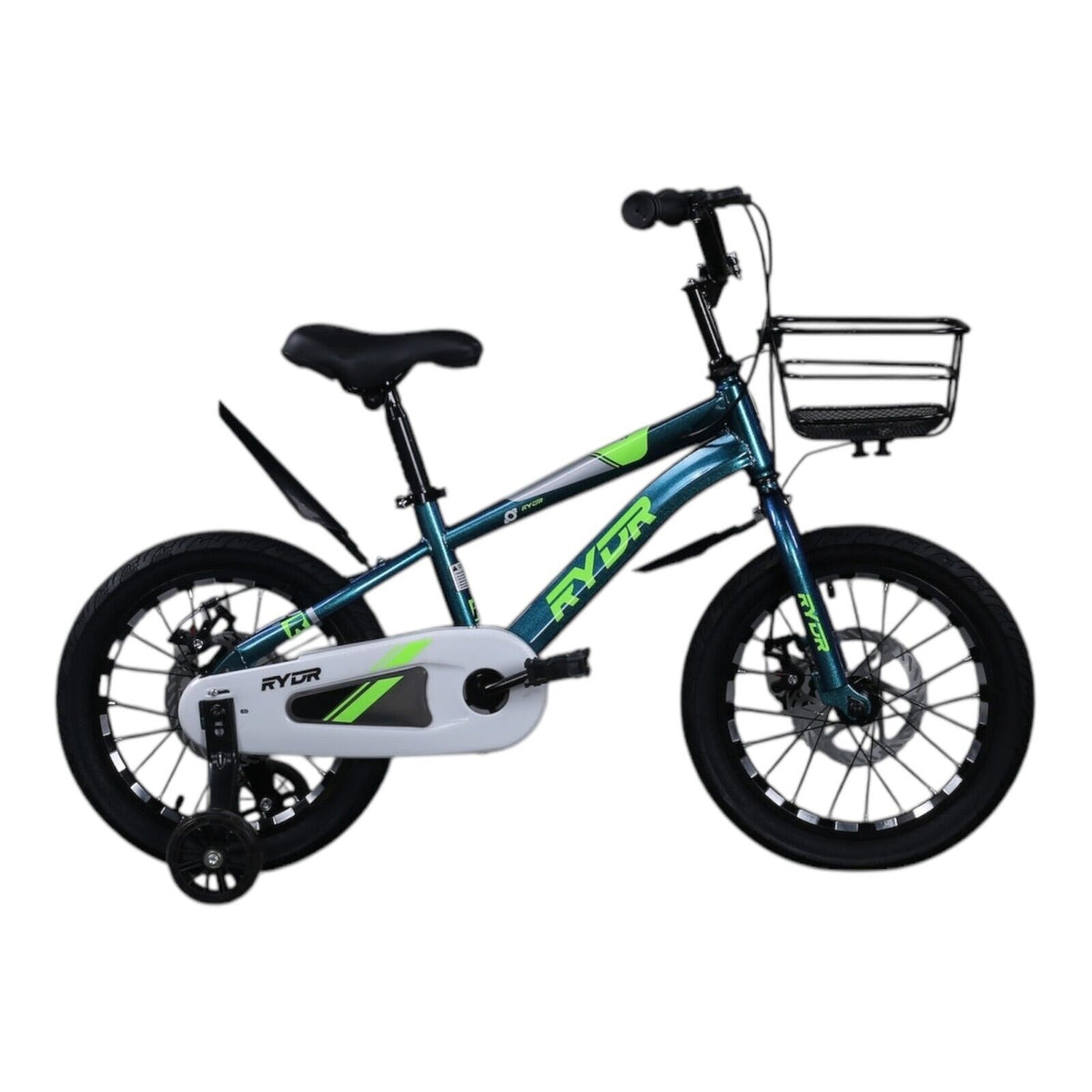 RYDR Sports 12 14 16 Inch Adjustable Height Kid Bicycle Bike for Boys Disc Brake