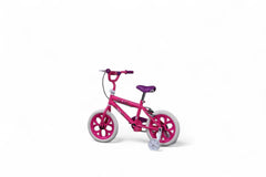 12/14/16inch Kids Bike Children Girls Pink Purple Bicycle Cycling Removable