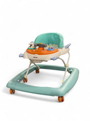 Baby Walker Rocker Bouncer First Steps Push Along Activity Music Ride Car Space