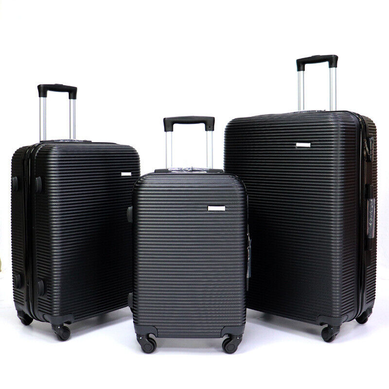 Hard Shell 4 Wheel Spinner Suitcase Case Luggage Trolley Cabin Carry On High