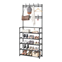Heavy Duty Metal Double Rail Clothes Garment Hanging Rack Shelf Display Stand UK