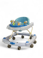 Baby Walker/Rocker Bouncer First Steps Push Along Activity Music Ride On Car UK