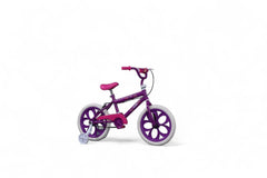 12/14/16inch Kids Bike Children Girls Pink Purple Bicycle Cycling Removable