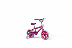 12/14/16inch Kids Bike Children Girls Pink Purple Bicycle Cycling Removable
