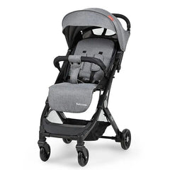 Portable Baby Stroller One-Hand Folding Pushchair W/Adjustable Backrest