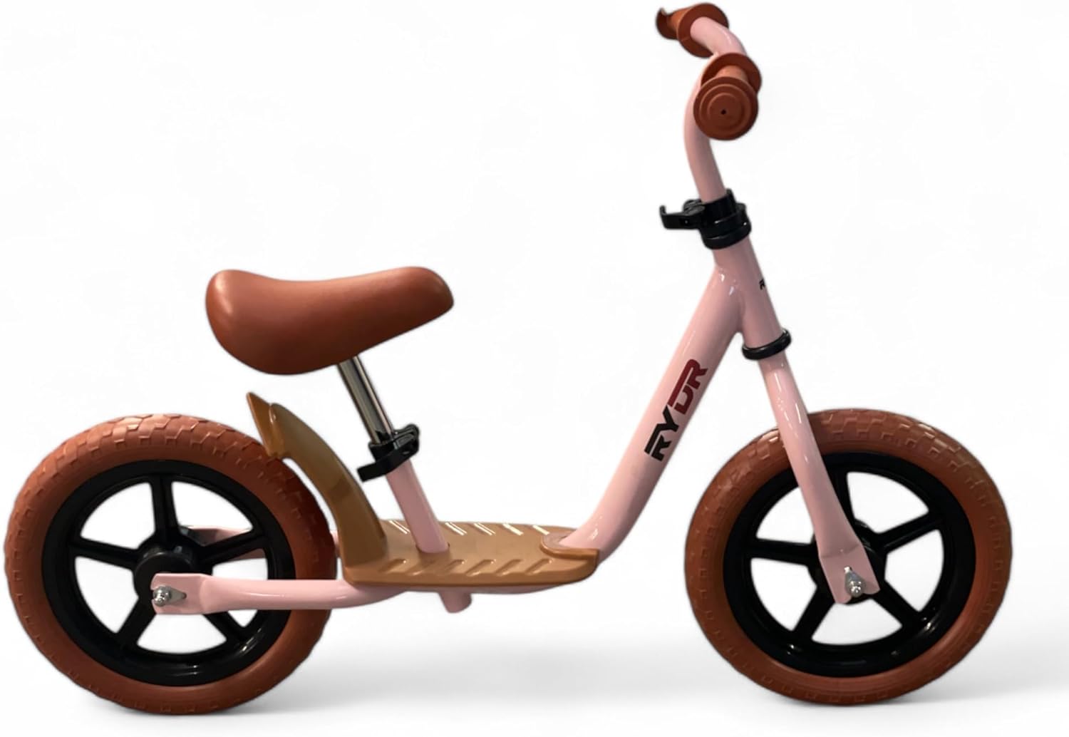 RYDR Kids' Balance Bike, Adjustable Seat & Handlebar, Puncture-Proof Wheels, Ages 18 Months to 4 Years