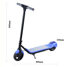 Electric Scooters For Kids Ages 4-10 UK E-Scooter 14km/h LED Display Light