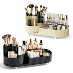 Rotating Make-up Organiser Cosmetic Storage Box Spice Tray Perfume Display Stand