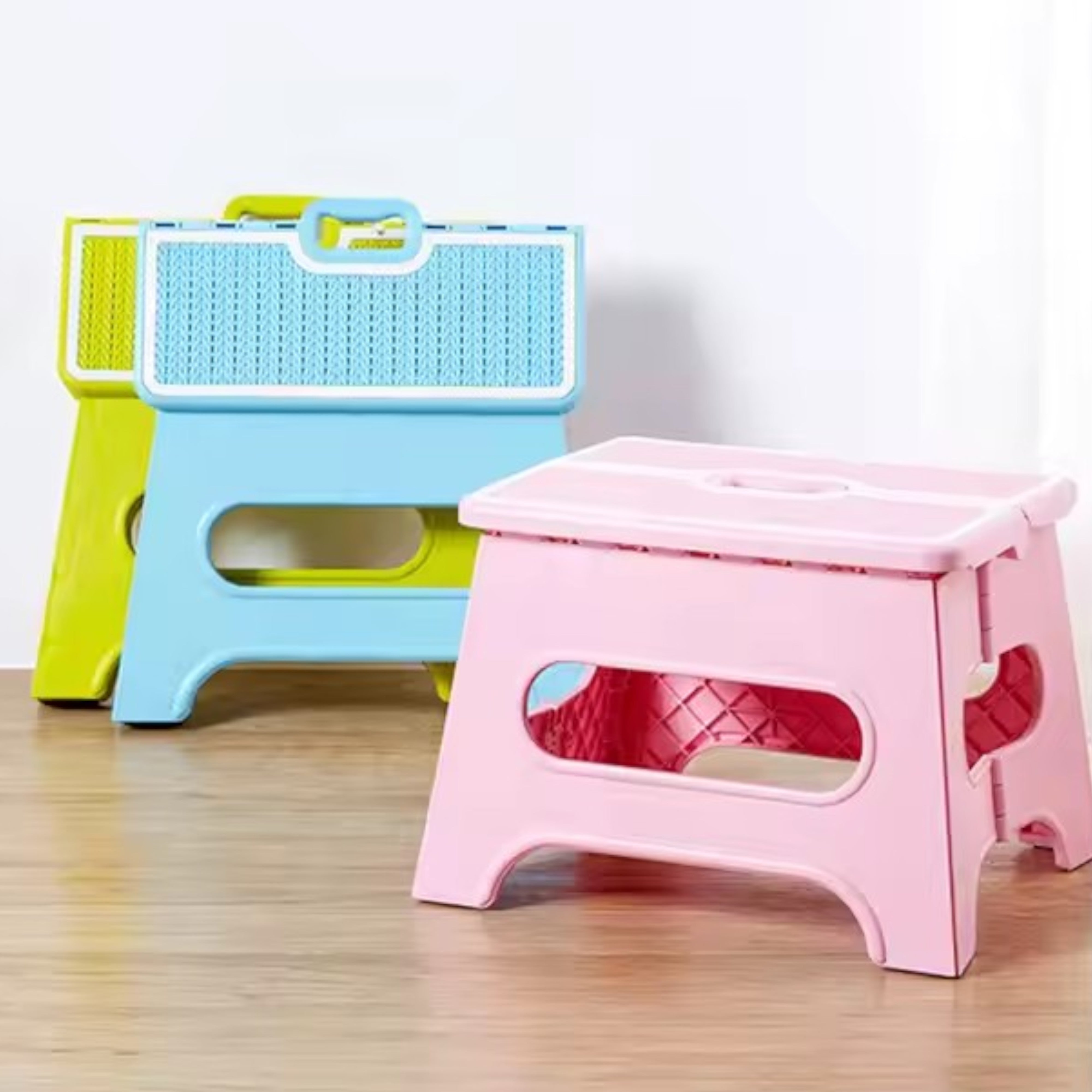 Mini Folding Stool Multi Purpose Step Anti Slip Grip Home Easy Storage Kitchen