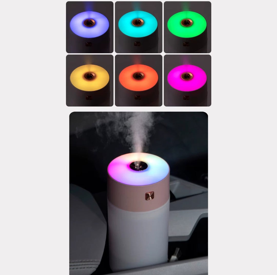 Portable LED Essential Oil Diffuser Aroma Humidifier Aromatherapy Air Purifier