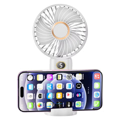 Portable Hand-held Fan Mini Folding Desk Fan Cooler Cooling USB Rechargeable
