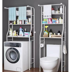 New 3 Tier Over Toilet Storage Rack Bathroom Laundry Washing Machine Shelf Rack