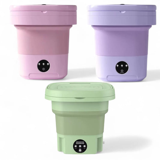 Portable Washing Machine Mini Washer Foldable Washer and Spin Dryer Small